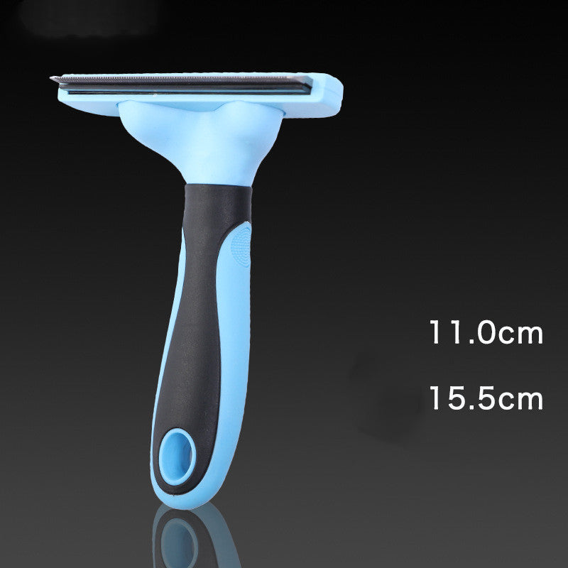 Pet Detangling Brush - Ergonomic Dog & Cat Grooming Comb