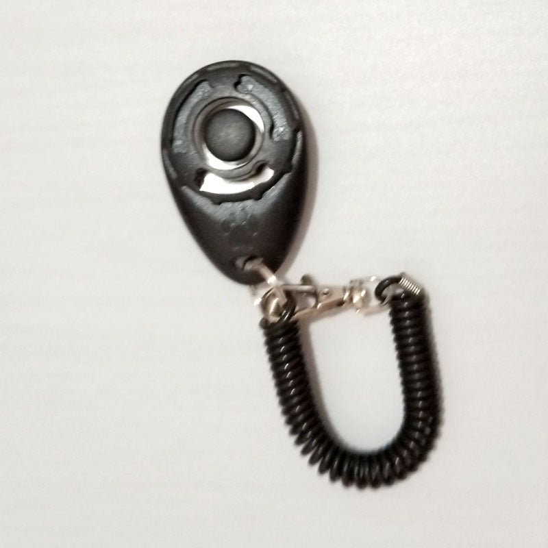 Dog Training Clicker - Positive Reinforcement Pet Training Tool with Wrist Strap