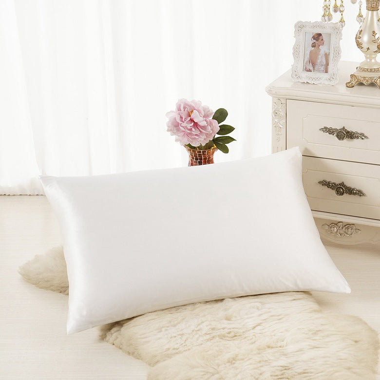 Solid Color Satin Pillowcase - Silky Hair & Skin Pillow Cover