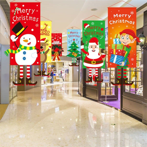 Christmas Window Decoration | Xmas Holiday Decor