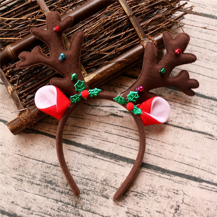 Christmas Antler Headband Children Adult | Holiday Gift