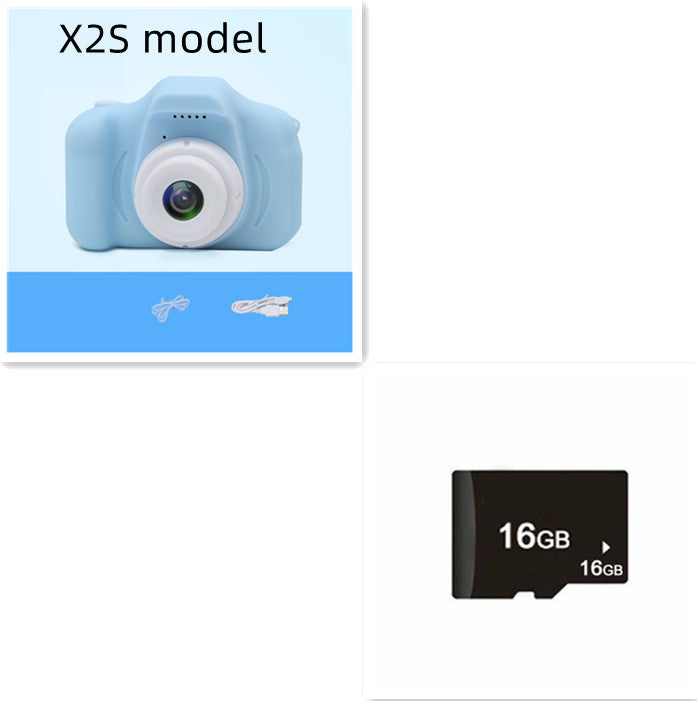 X2 HD Mini Cartoon Kids Digital Camera - Children’s Gift Camera