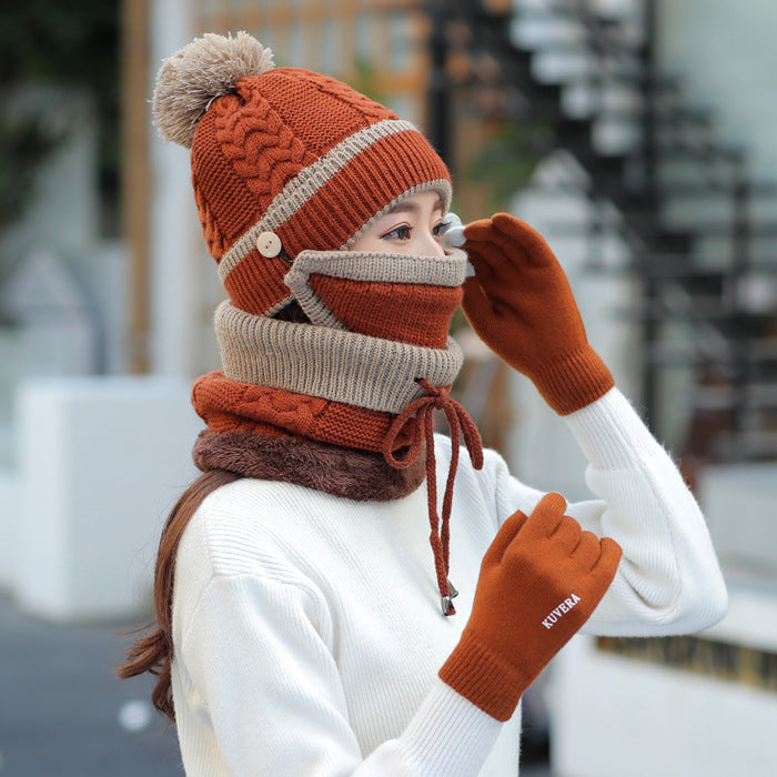 Plus Velvet Thick Bib Mask – Women's Fashion