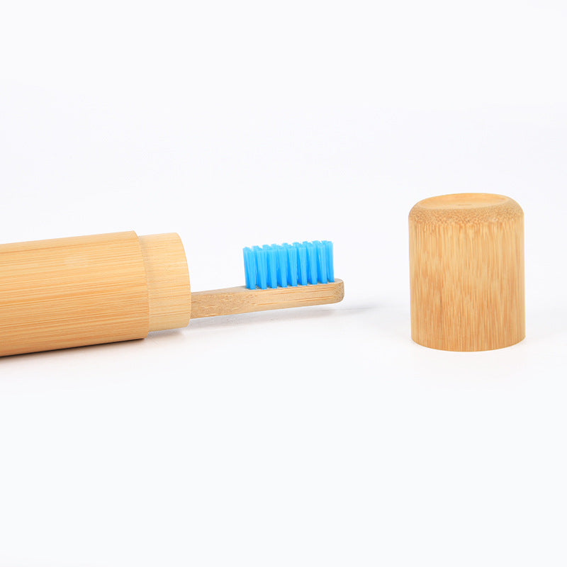 Bamboo Toothbrush Set - Eco-Friendly Wooden Toothbrushes