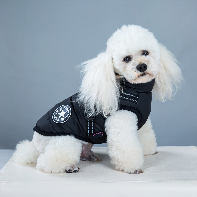 Waterproof Winter Dog Coat with Built-In Harness - Warm Jacket for Small to Large Dogs