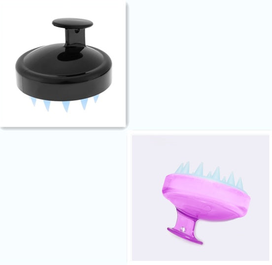Silicone Shampoo Brush Massage Scalp Hair