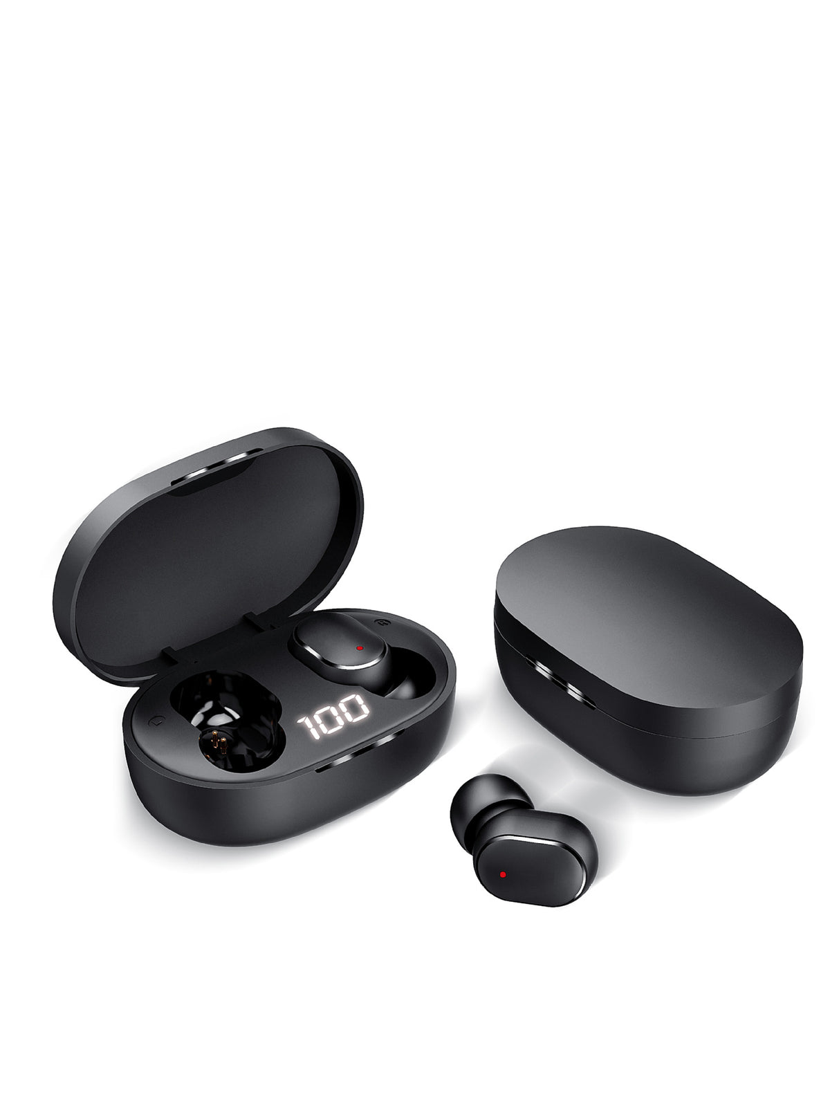 M3 TWS Bluetooth Earbuds - Wireless Headset with Deep Bass & Charging Case