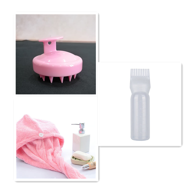 Silicone Shampoo Brush Massage Scalp Hair