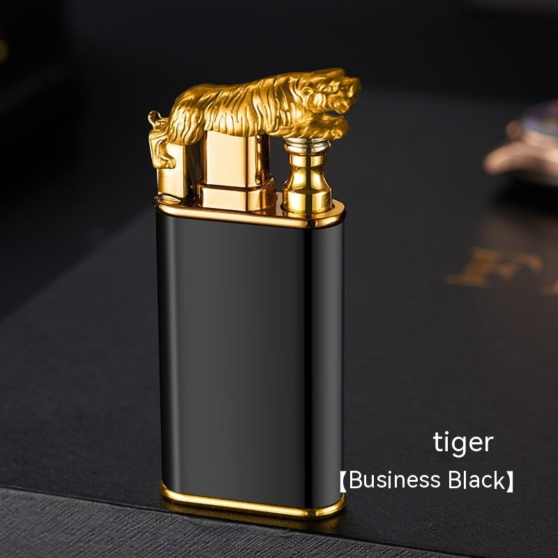 Crocodile and Dolphin Design Butane Lighter