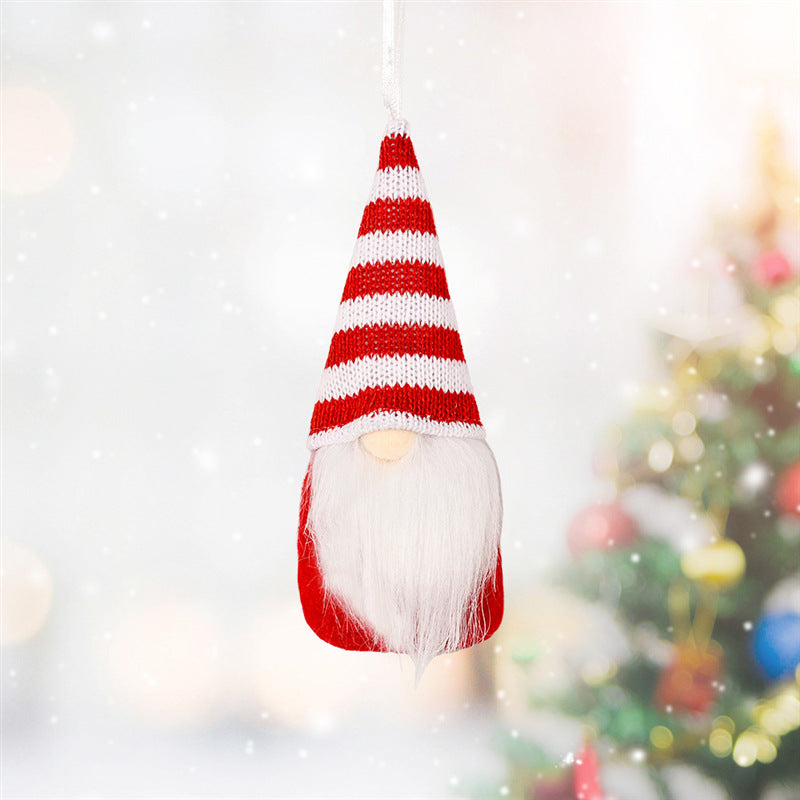 Christmas Decorations Knitted Small Pendant | Xmas Holiday Decor
