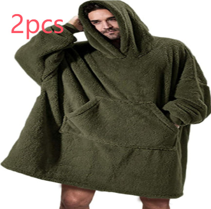 Hoodie Sweatshirt with Big Pocket Tops Sweater Comfortable Loose