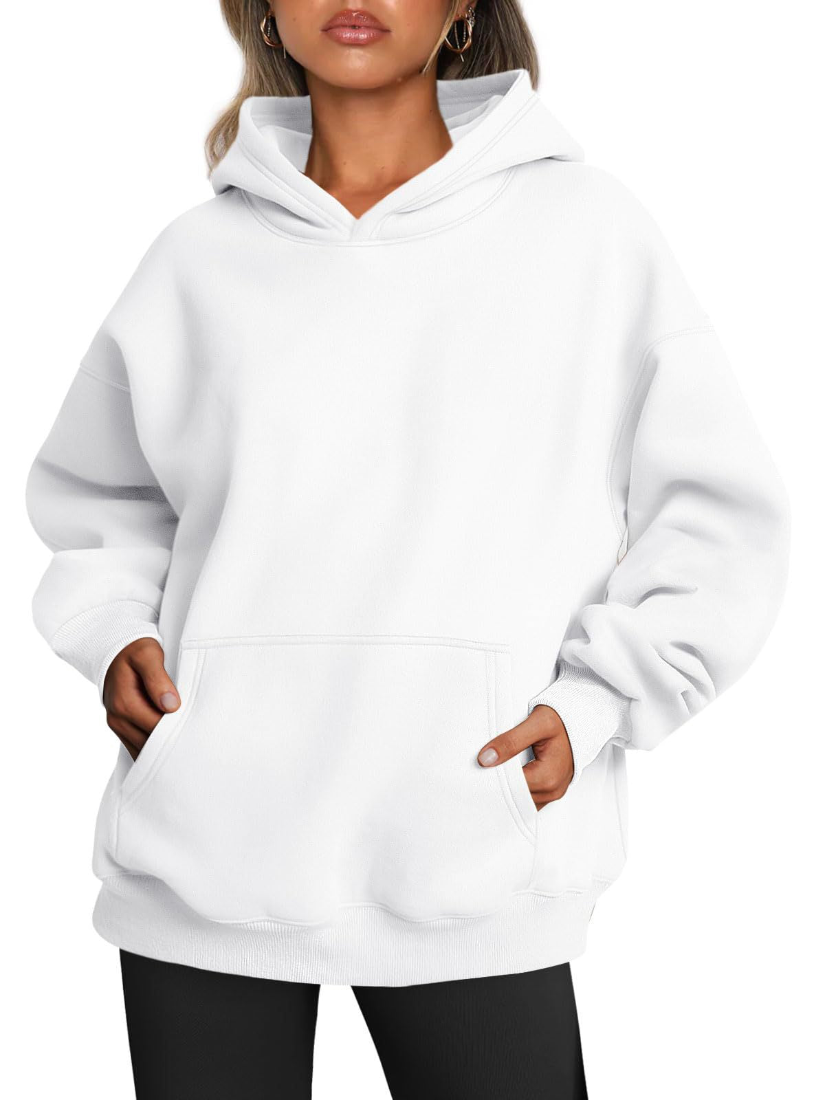 Women's Oversized Hoodies Fleece Loose Sweatshirts with Pocket Long