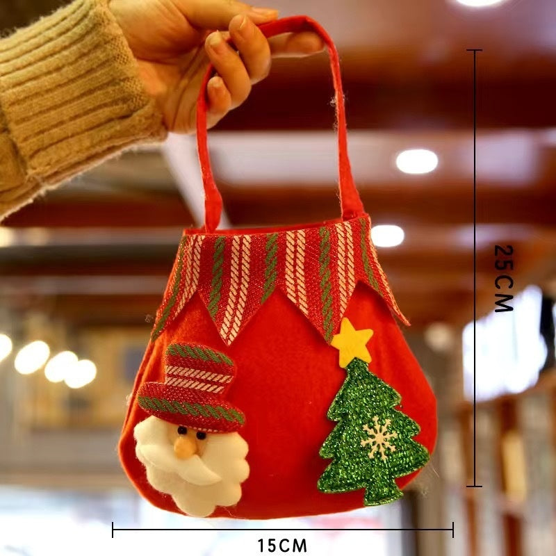 Christmas Children Gift Bag Eve Candy Packaging | Xmas Holiday Decor