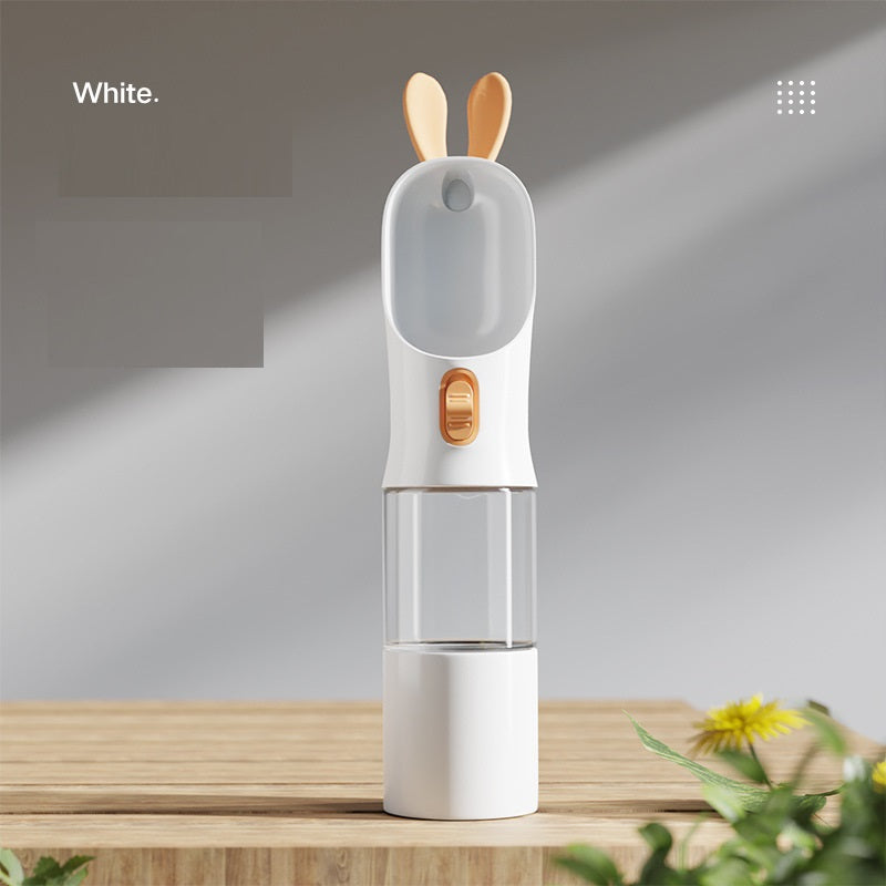 Portable Pet Water & Food Cup 400 ml - Travel Bottle for Dog Walks
