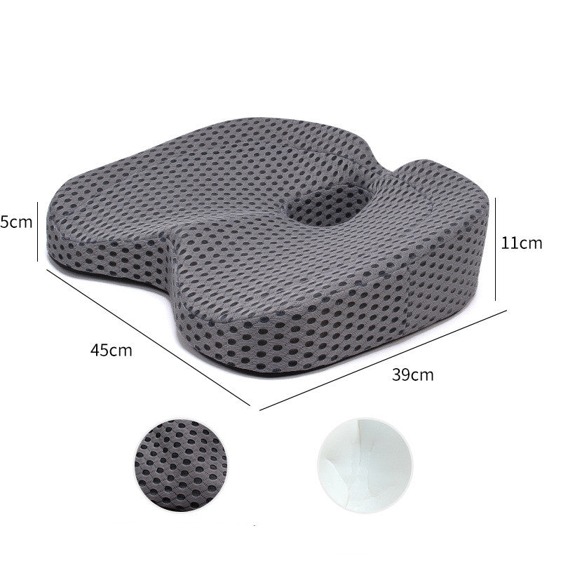 Slow Rebound Memory Foam Car Seat Cushion - Ergonomic Seat Pad