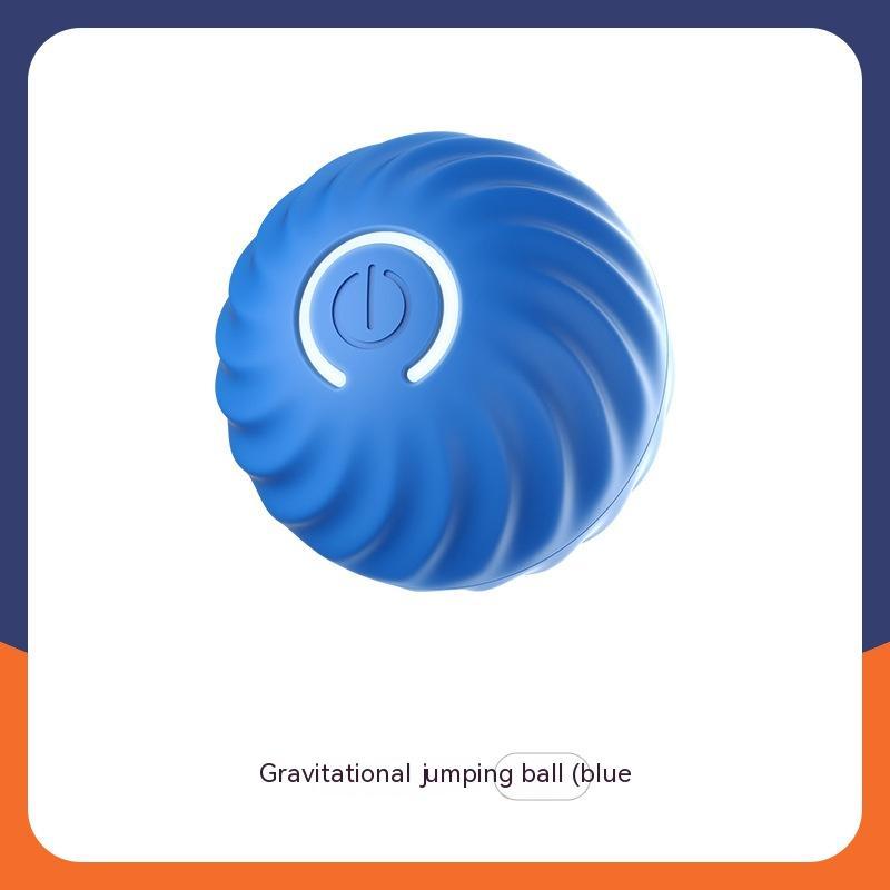 Bite Resistant Rubber Dog Ball - Bouncy Chew Toy for Aggressive Chewers