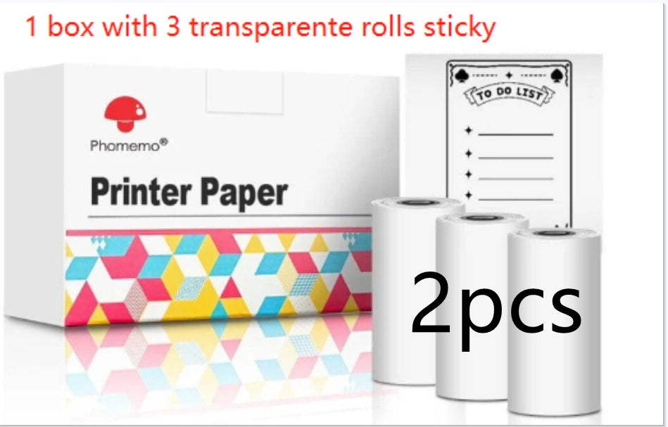 Mini Pocket Portable Printer - Bluetooth Photo & Label Printer