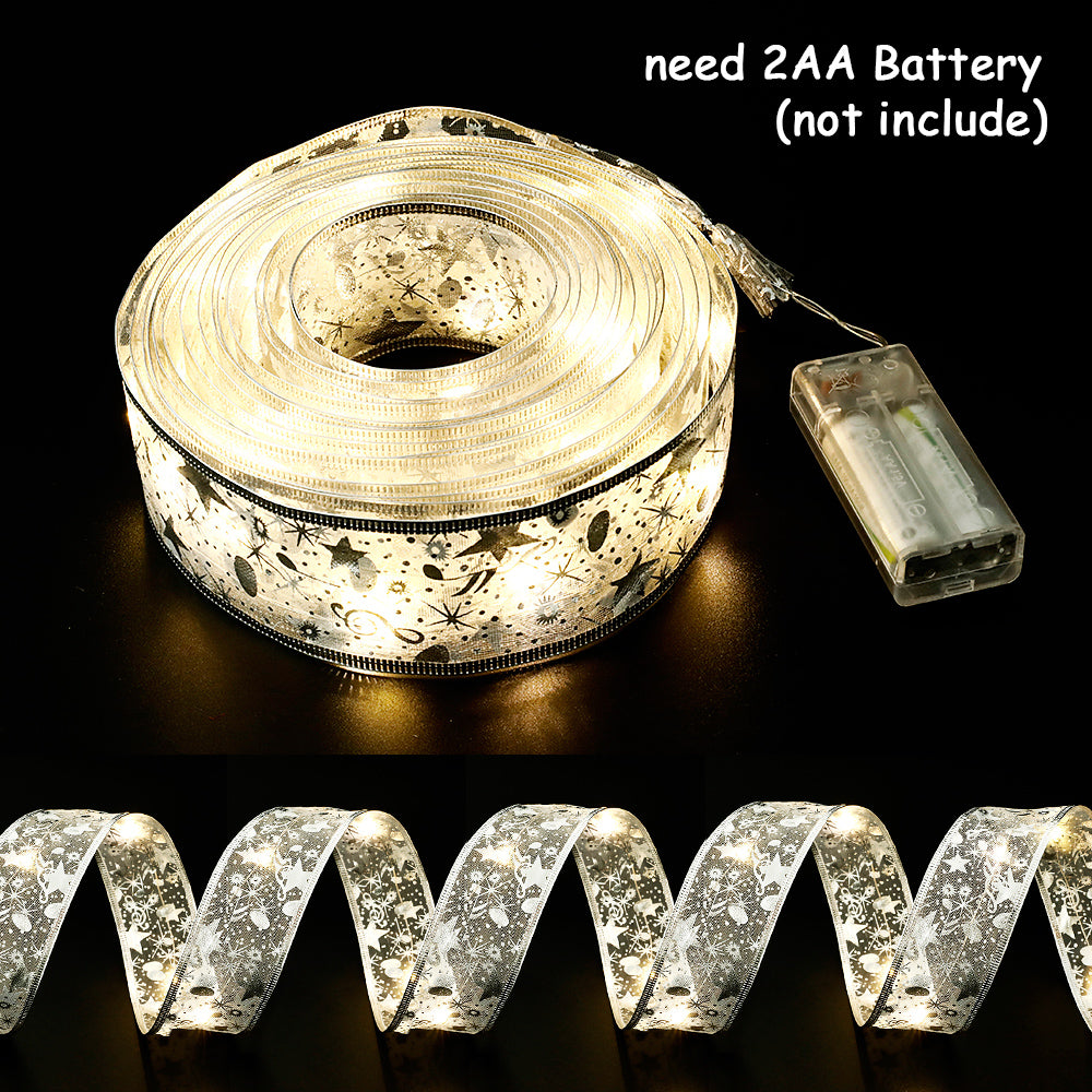 LED Ribbon Lights for Gift Wrapping and Decorations