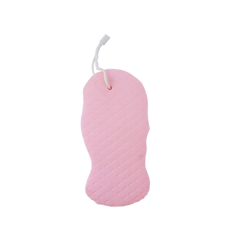 3D Fish Scale Body Scrub Sponge - Exfoliating Bath Sponge