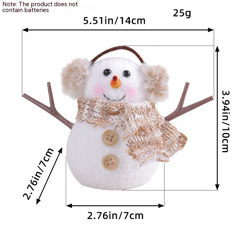 Christmas Luminous Ice Man Ornaments | Xmas Holiday Decor