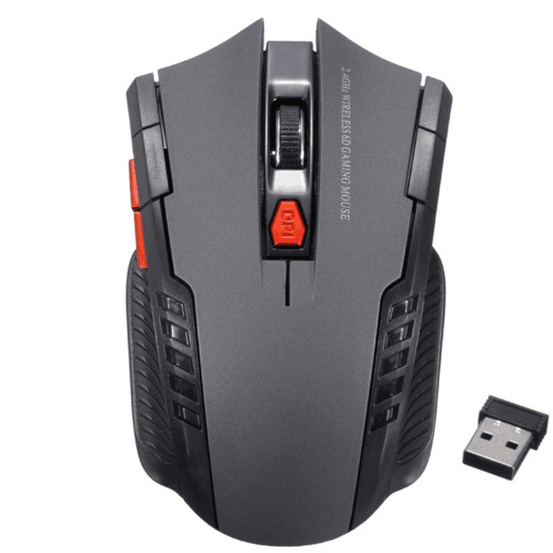 2.4G Wireless Optical Gaming Mouse - Silent Computer Mouse