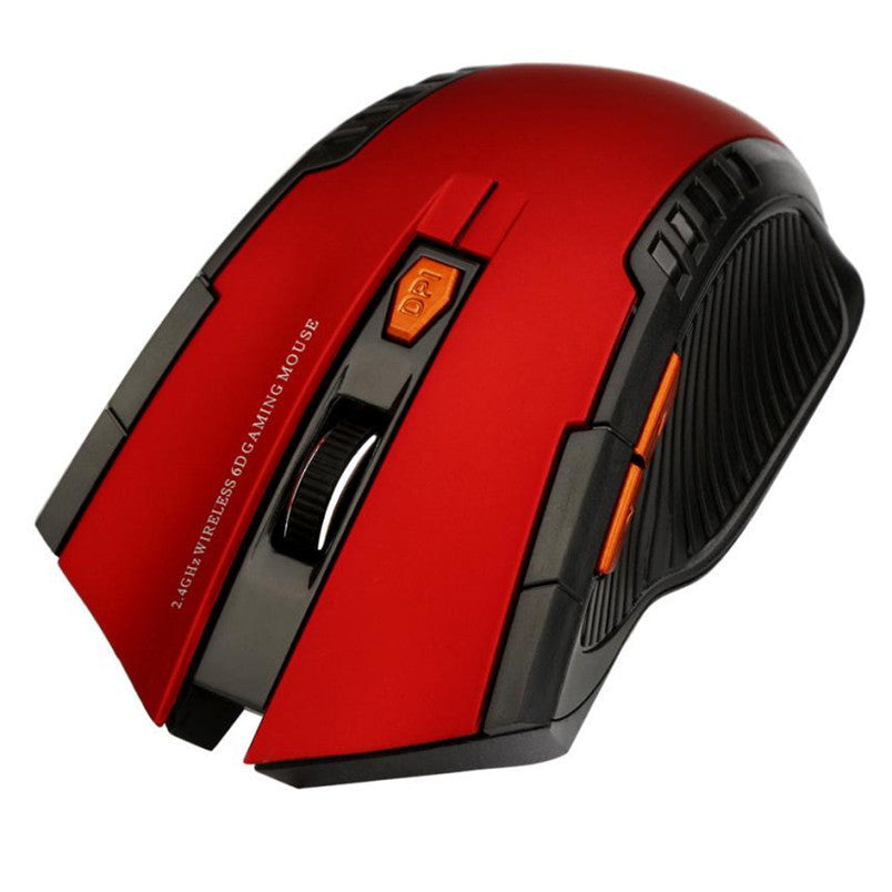 2.4G Wireless Optical Gaming Mouse - Silent Computer Mouse