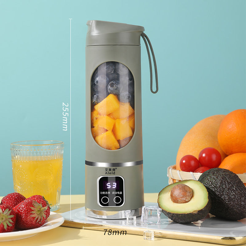 High-End USB Rechargeable Ice-Crushing Blender - Portable Juicer