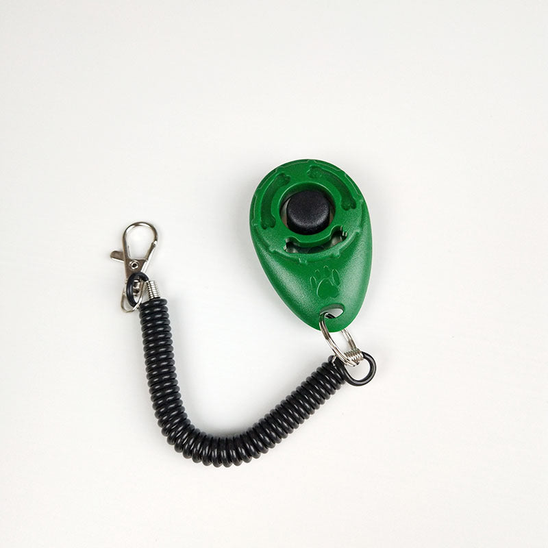 Dog Training Clicker - Positive Reinforcement Pet Training Tool with Wrist Strap