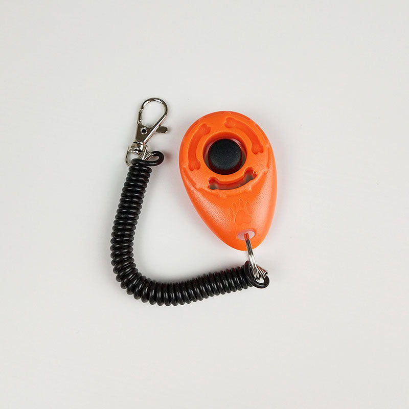 Dog Training Clicker - Positive Reinforcement Pet Training Tool with Wrist Strap
