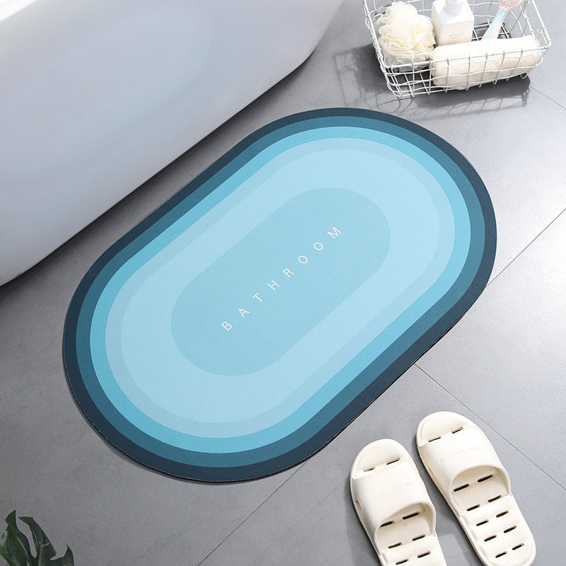 Super Absorbent Quick-Dry Bath Mat - Non-Slip Shower Rug
