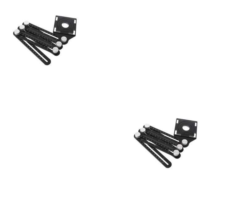 Aluminum Alloy 6-Level Folding Laptop Stand - Adjustable Angle