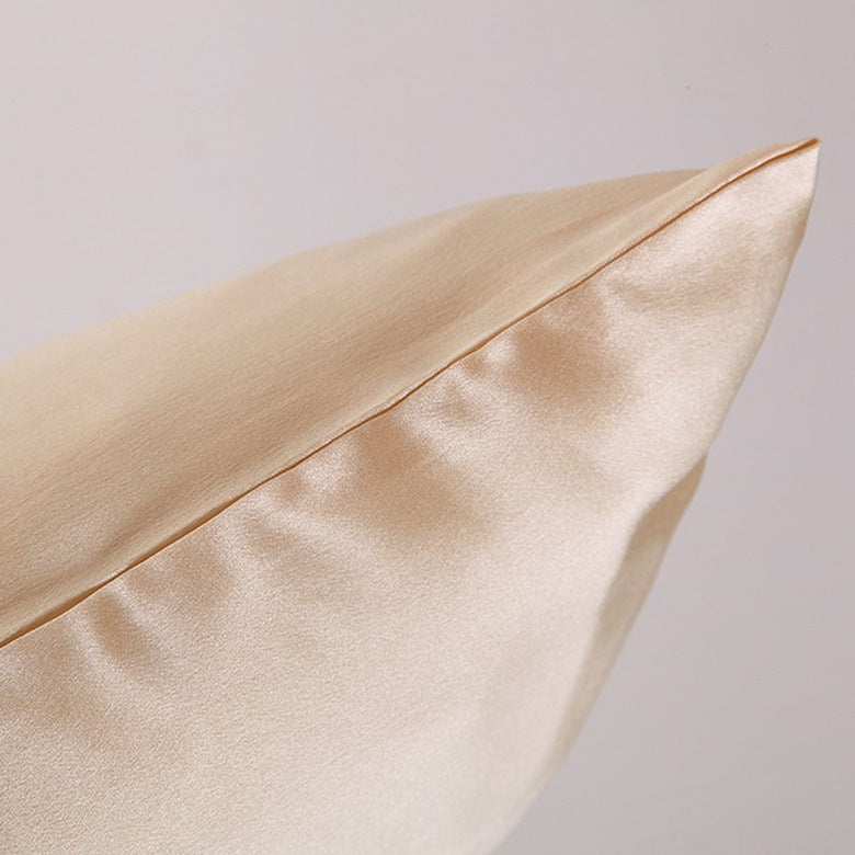 Solid Color Satin Pillowcase - Silky Hair & Skin Pillow Cover