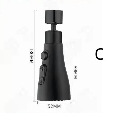 Universal Pressurized Anti-Splash Faucet Sprayer - Tap Extender