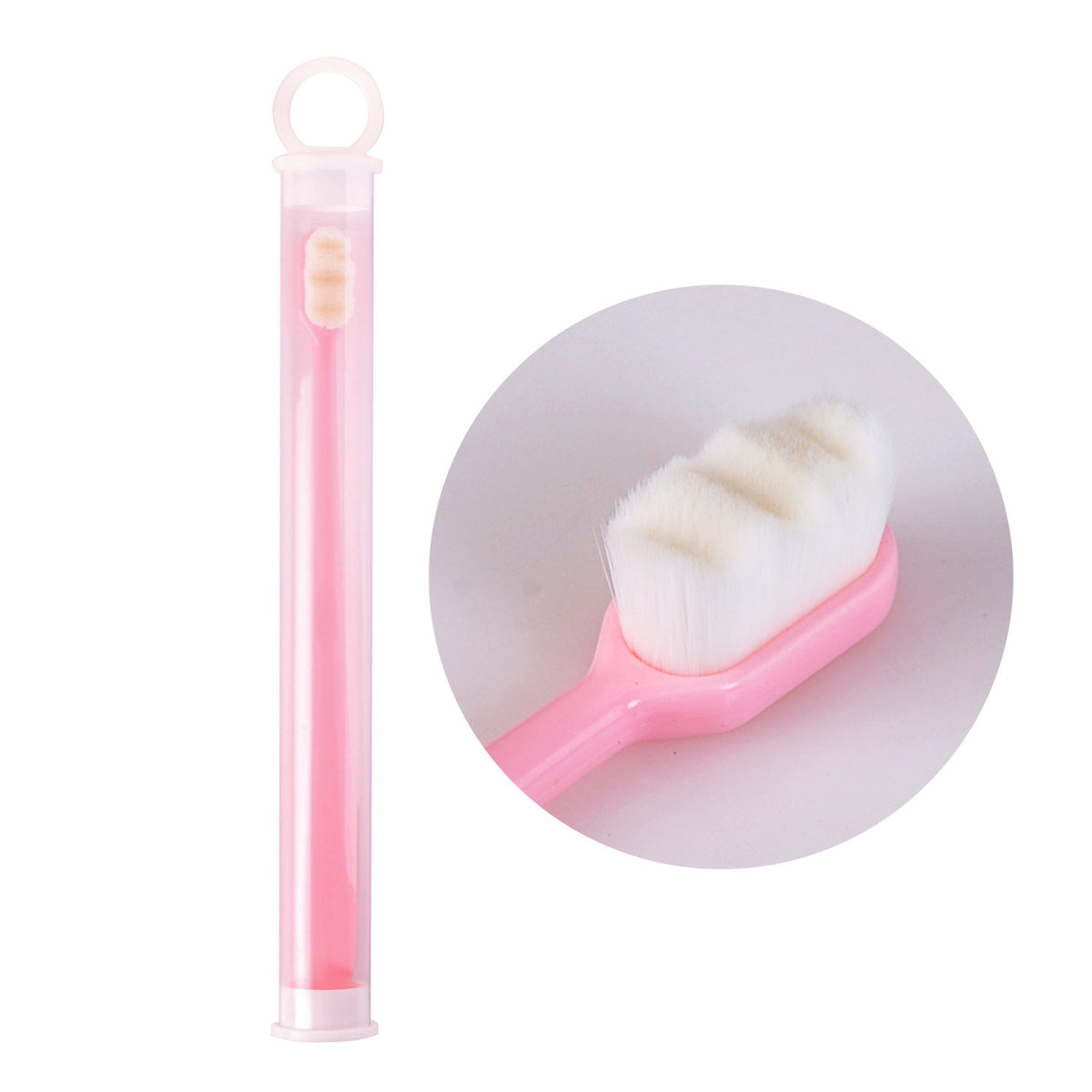 Ultra-Fine Super Soft Bristle Toothbrush - Gentle Gum Care
