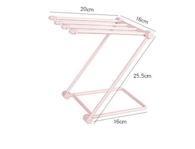 Foldable Dishcloth Drying Shelf - Kitchen Towel Holder
