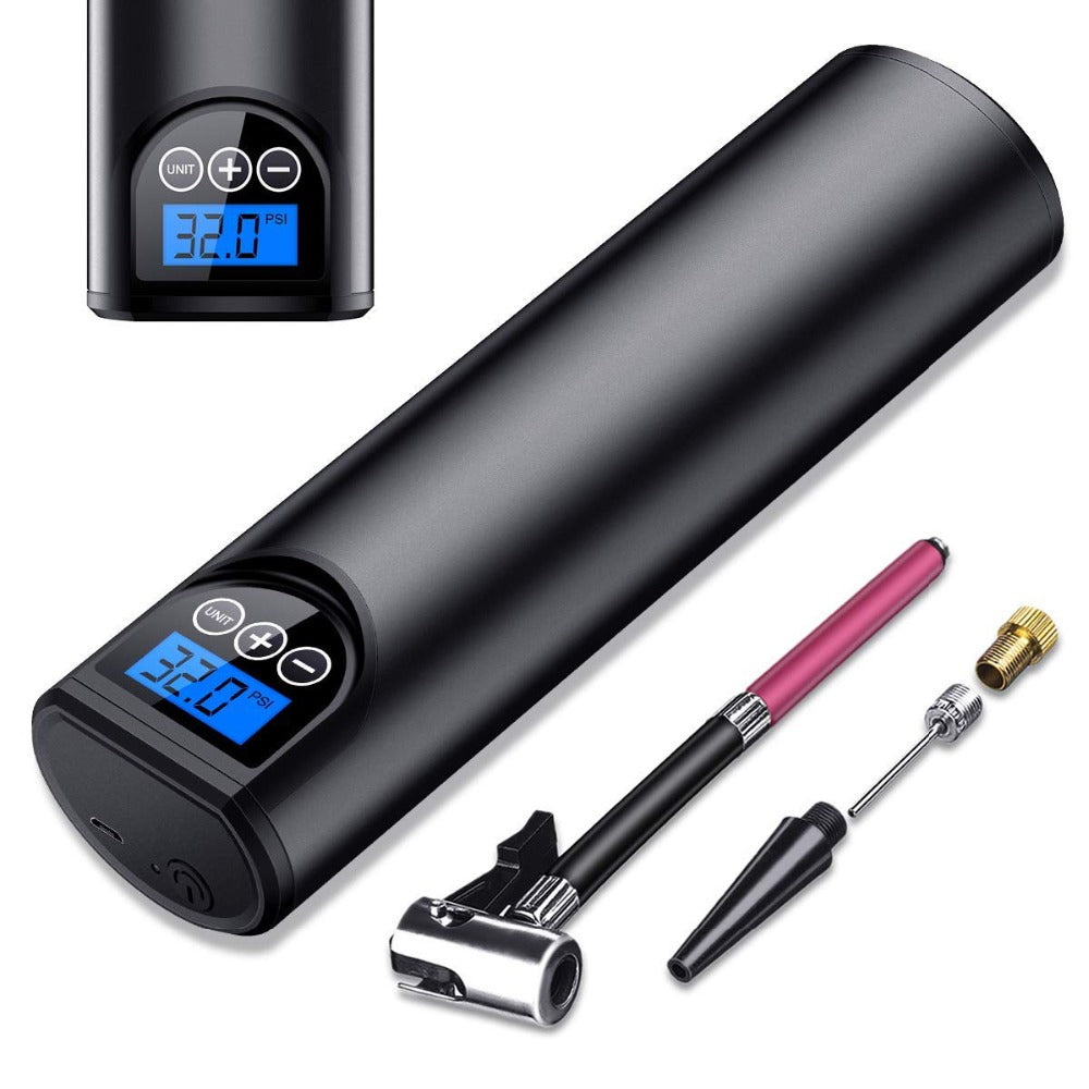 Handheld Car Tire Air Pump - Multifunction Portable Inflator
