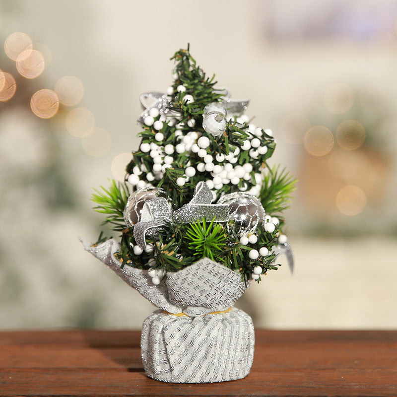 Christmas Mini Tree Desktop Decoration | Xmas Holiday Decor