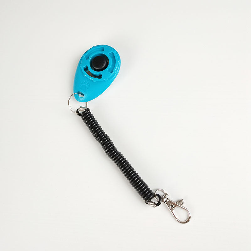 Dog Training Clicker - Positive Reinforcement Pet Training Tool with Wrist Strap