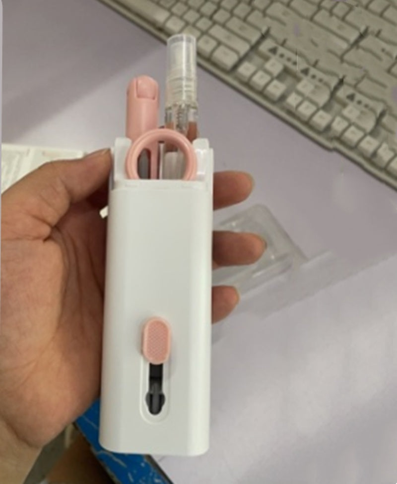 Keyboard and Earbud Cleaning Kit with Retractable Brush