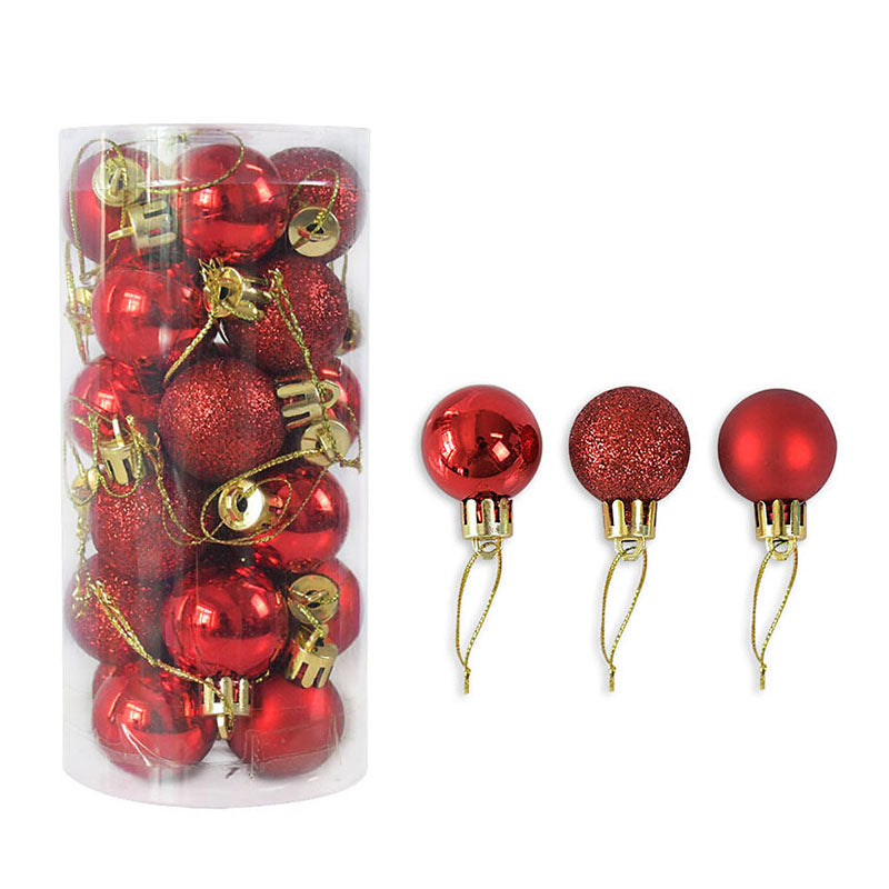 Christmas Decoration Shiny Matte Ball | Xmas Holiday Decor