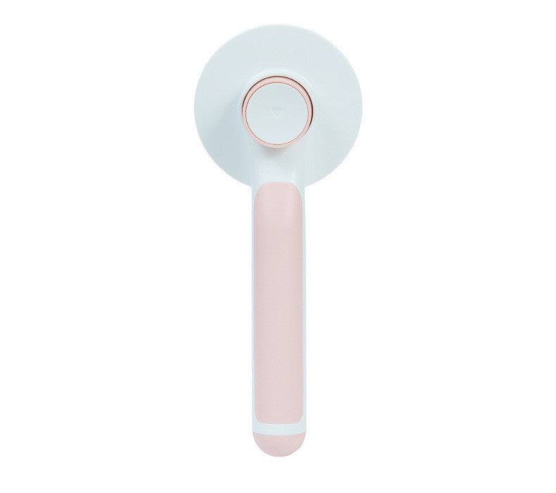 Round Handle Self-Cleaning Slicker Brush - 135° Pins Pet Dematting Comb