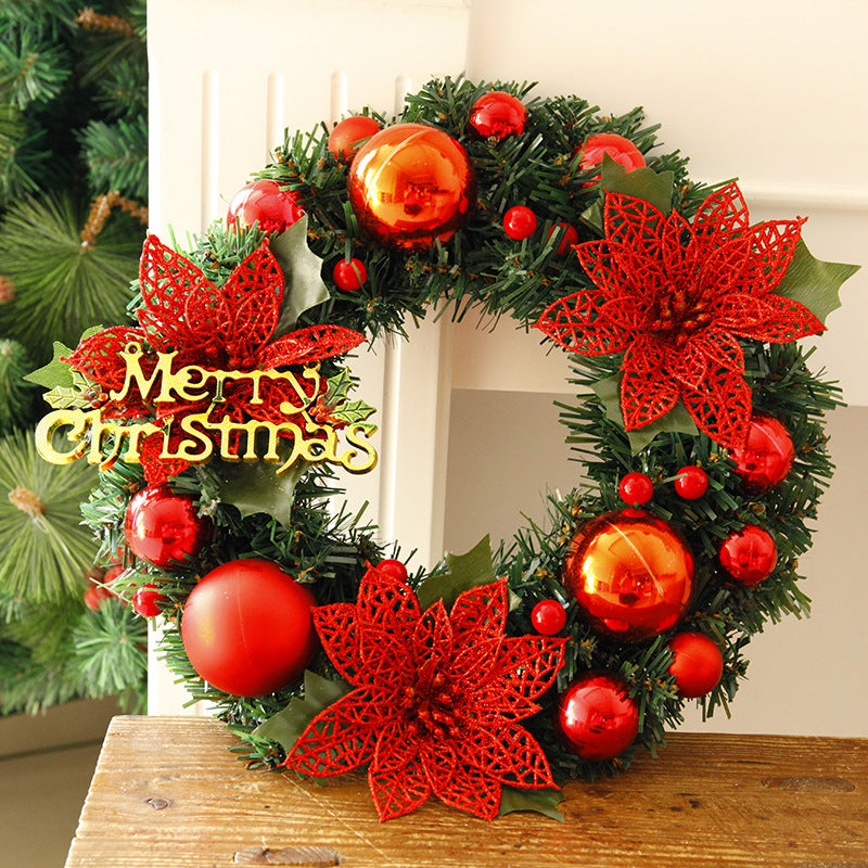 Christmas Decorations Wreath Home Decor for Garden Mall Door
