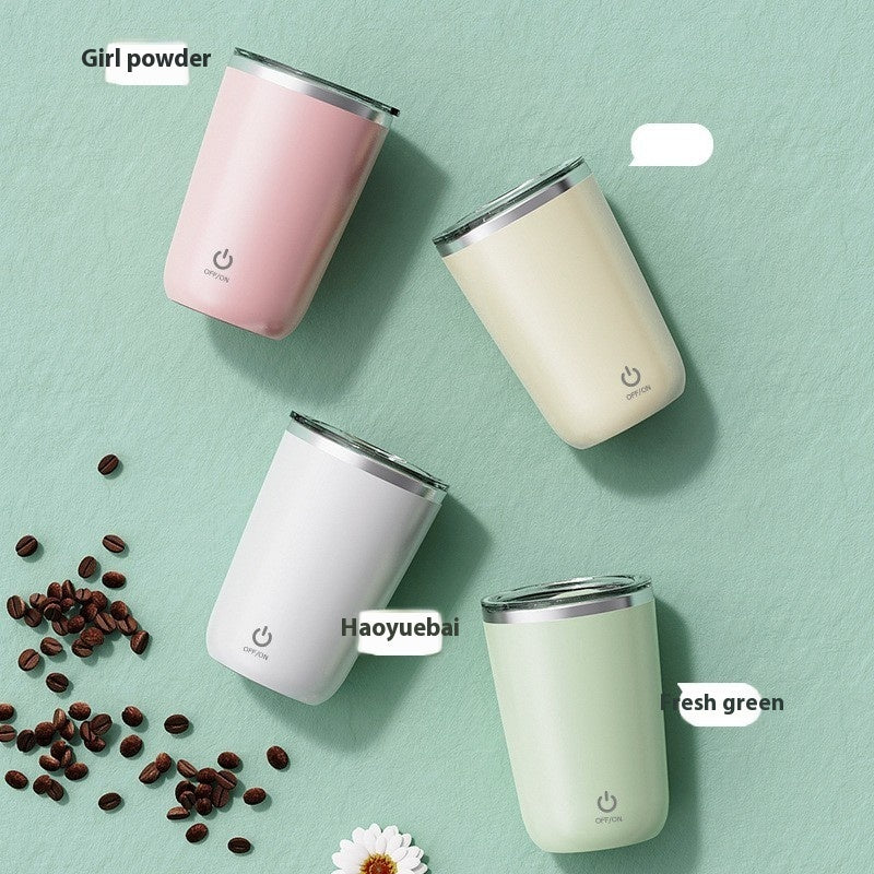 Automatic Self-Stirring Electric Coffee Mug - Magnetic Mixing Cup