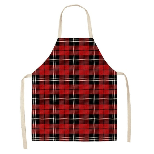 Christmas Cotton Linen Creative Apron | Holiday Gift