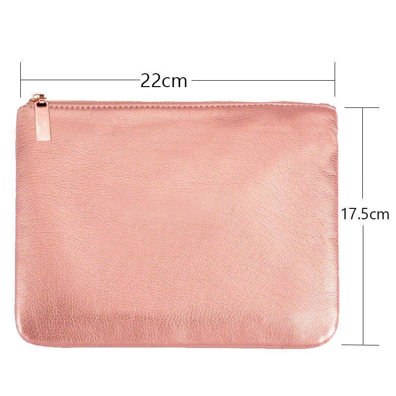 15 Makeup Brush with Bag Rose Gold Multi-Function Tool Set