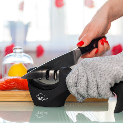 Manual Kitchen Knife Sharpener