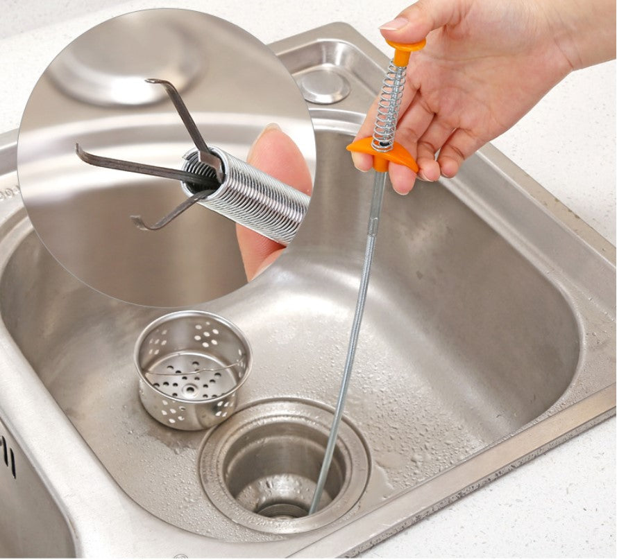 Flexible Drain Cleaning Claw Tool