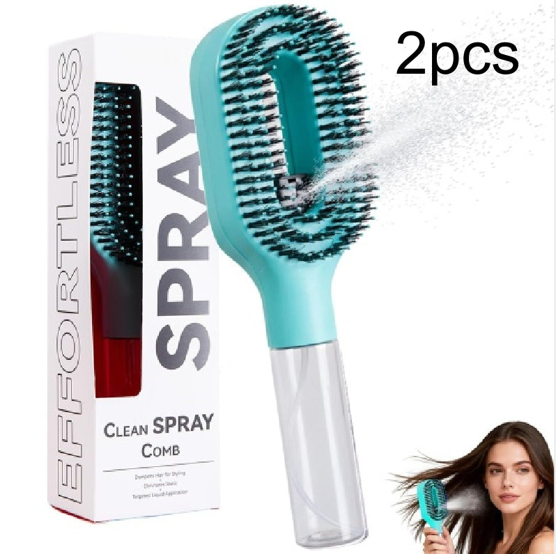 2-in-1 Sprayer Comb - Detangling Scalp Massage Brush