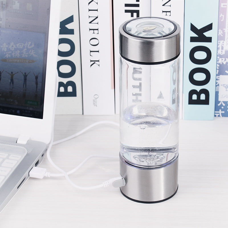 Electric Hydrogen Water Bottle - Portable Hydrogen Generator
