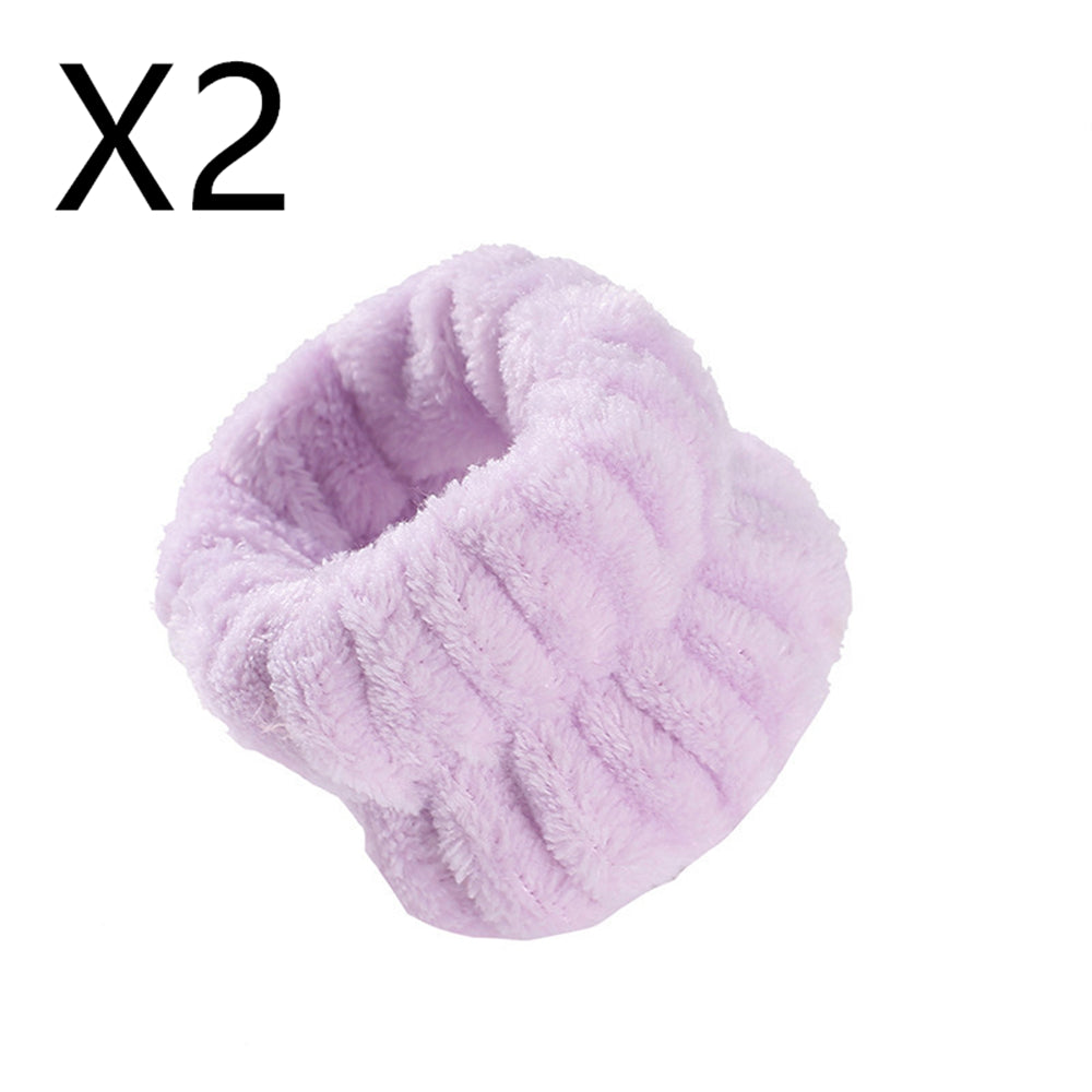 Microfiber Wrist Wash Bands - Absorbent Face Washing Wristbands to Prevent Drips